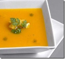 Sopa de calabaza. Receta  | cocinamuyfacil.com