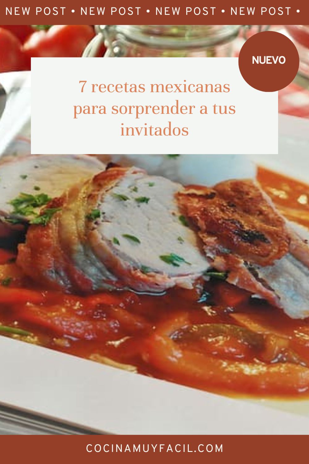 Sorprende a tus invitados con estas 7 recetas mexicanas | cocinamuyfacil.com