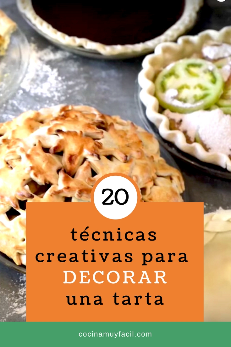 20 técnicas creativas para decorar una tarta | cocinamuyfacil.com