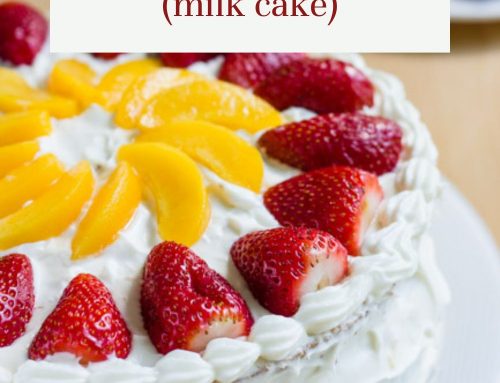 Tres leches cake (milk cake) recipe