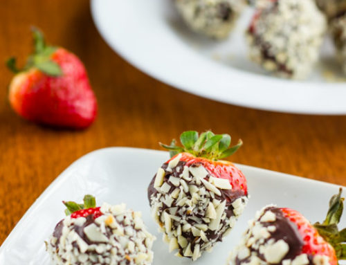 Chocolate covered strawberries. Recipe
